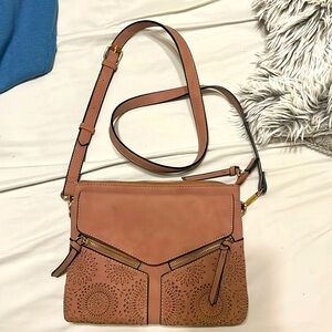 Cute dusty pink crossbody